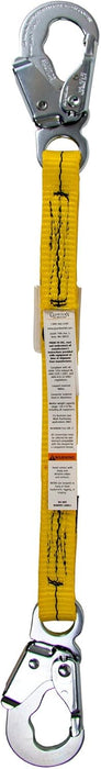 Guardian Fall Protection 01255 3-Foot Single Leg Non-Shock Absorbing Lanyard