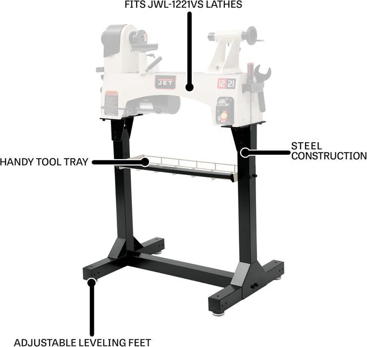 JET Stand, for JWL-1221VS Lathe (719202A)