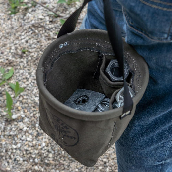 Klein Tools 5143 Canvas Tapered-Bottom Bag