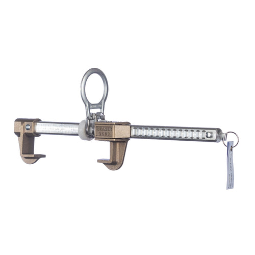 Guardian (00103) Beamer 2000 - Horizontal Beam Anchor, Fits 6 to 16 Inch Beams up to 1.25 Inches Thick, OSHA and ANSI Compliant Beamer, 6" - 16" Flange Width