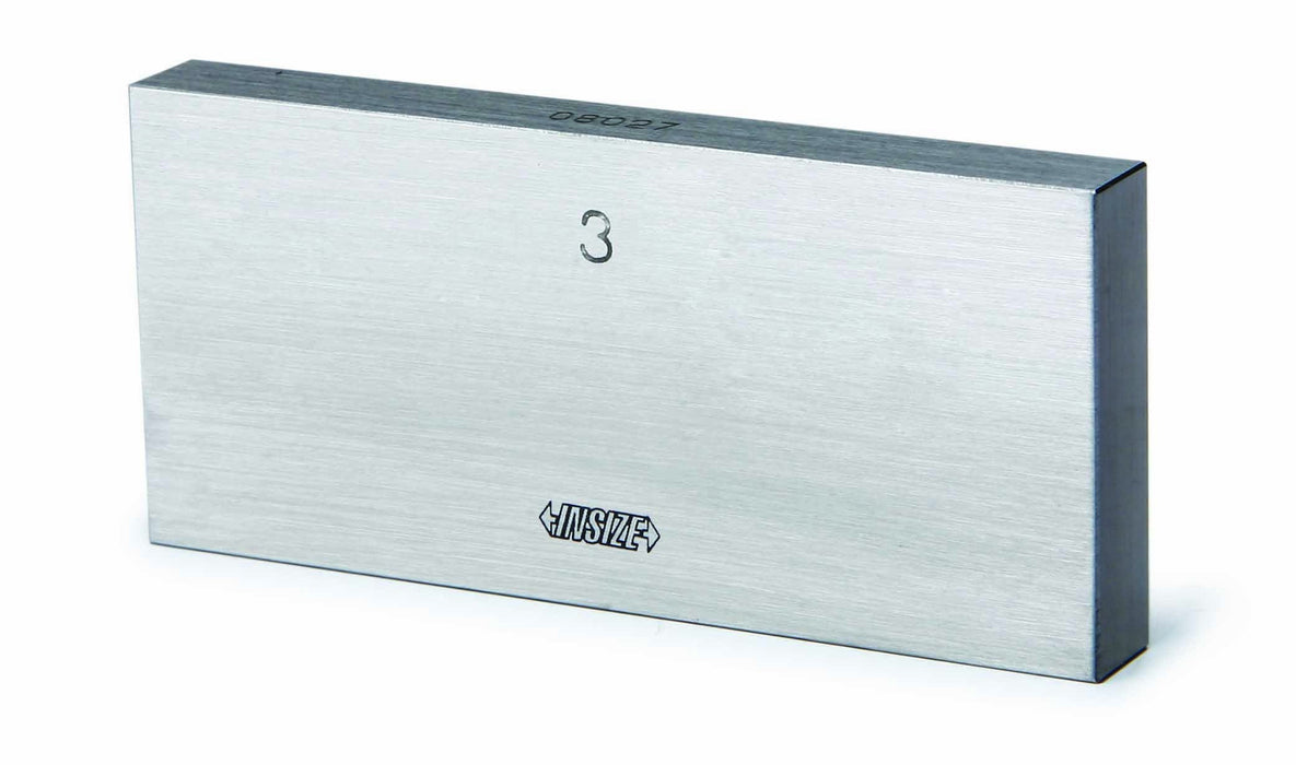 INSIZE 4112-B1 Individual Steel Gage Block, Grade AS-1, 1"