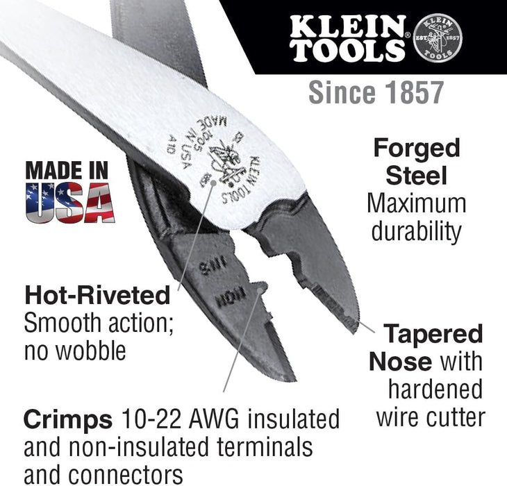Klein Tools J1005 Journeyman Crimping and Cutting Tool