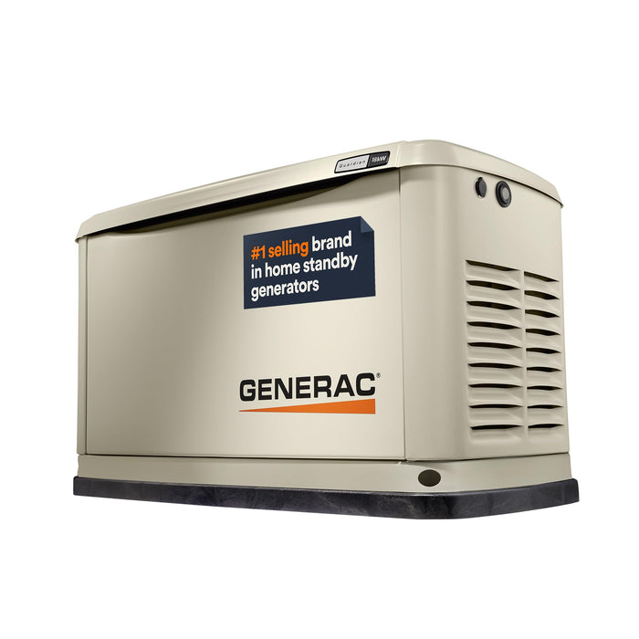 Generac 7226 Guardian 18kW Home Standby Generator, Durable All Aluminum, WiFi Enabled with G-Force Engine, Easy to Use, Whole House Power Backup, Smart Outage Solution - Bisque
