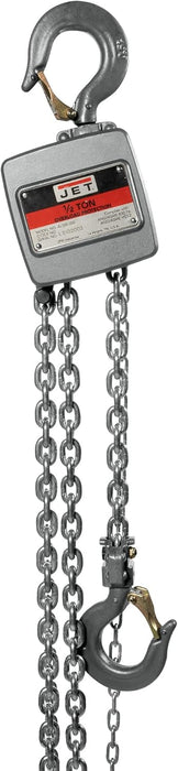 JET 1/2-Ton Aluminum Hand Chain Hoist, 15' Lift (AL100-050-15)