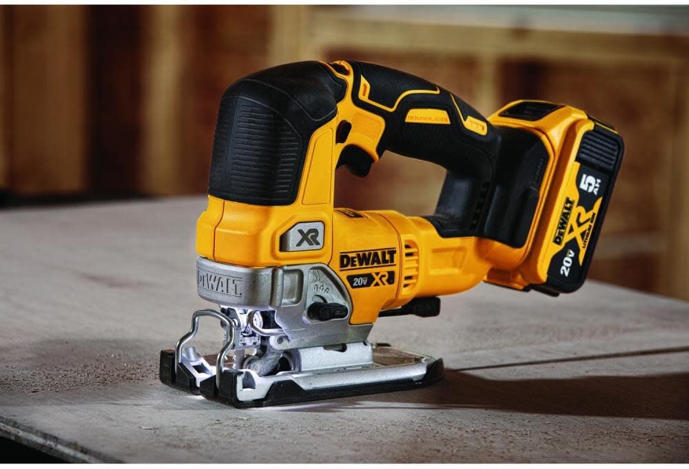 DEWALT 20V MAX XR Jig Saw, Cordless, Brushless Motor, LED Light (Bare Tool Only) - DCS334B