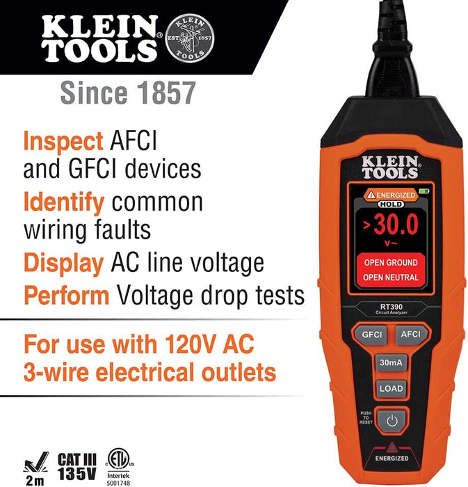 Klein Tools RT390 Circuit Analyzer