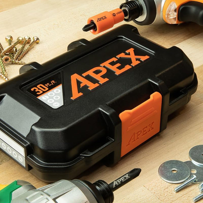 APEX AUGSET-30 Industrial Fastening Tools, Apex Ind 30 Piece U Guard Fastening Set
