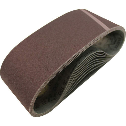Makita 794133-F-2 150 Grit 4-Inch by 24-Inch Sanding Belt (Pack of 2)