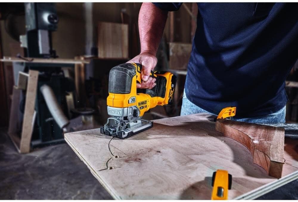 DEWALT 20V MAX XR Jig Saw, Cordless, Brushless Motor, LED Light (Bare Tool Only) - DCS334B