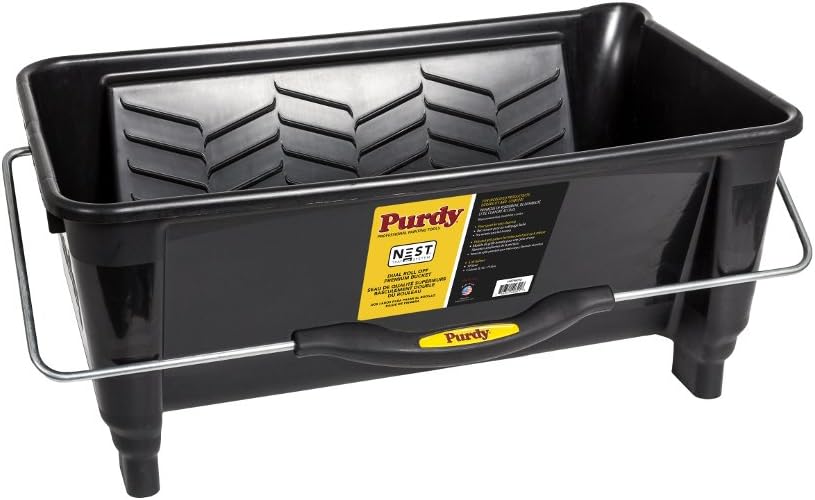 Purdy 140796018 Dual Roll-Off 5-Gallon Bucket, Black
