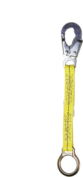 Guardian Fall Protection 01121 18-Inch Extension Lanyard with Snaphook End