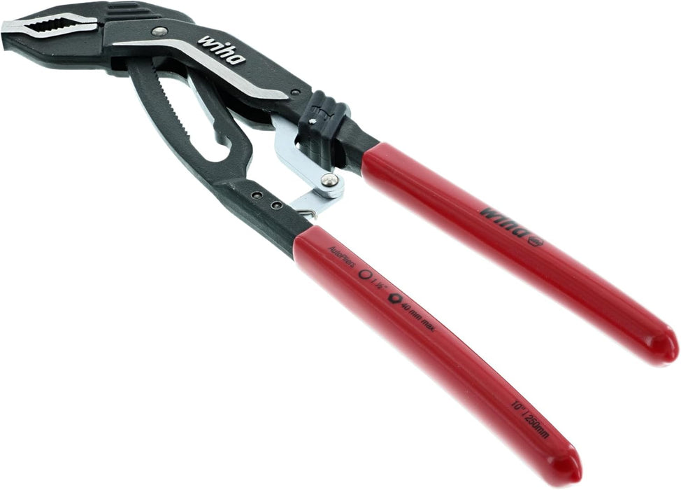 Wiha 32637 Classic Auto Grip VJaw Tongue and Groove Pliers 10 inch