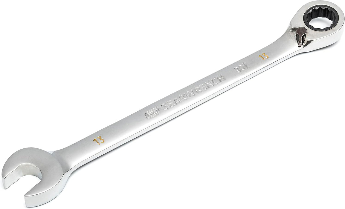 GEARWRENCH 90T 13mm Reversible Ratcheting Combination Wrench - 86613