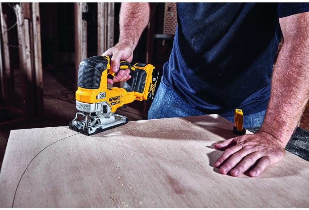 DEWALT 20V MAX XR Jig Saw, Cordless, Brushless Motor, LED Light (Bare Tool Only) - DCS334B