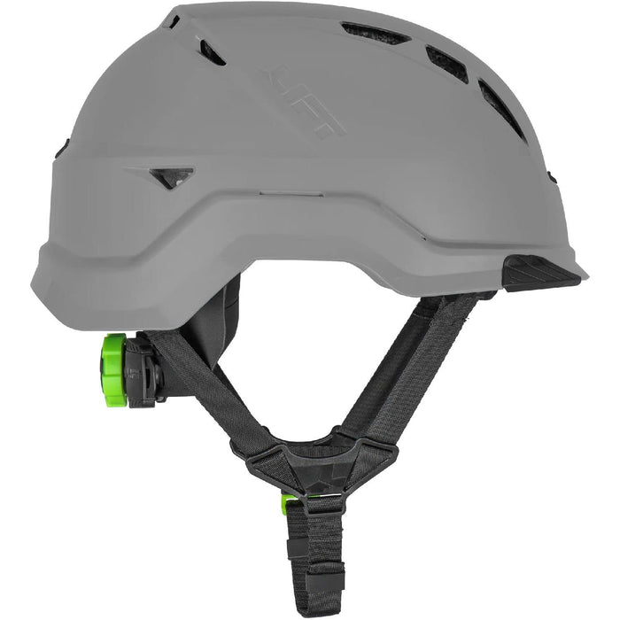 Lift HRX-22YC2 Radix Vented Safety Helmet Hard Hat, Gray