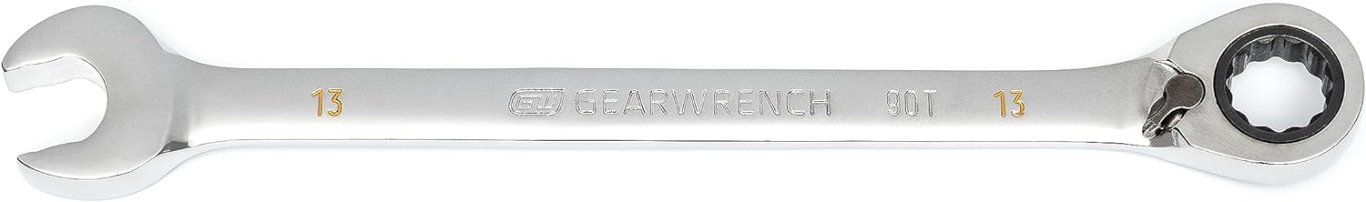 GEARWRENCH 90T 13mm Reversible Ratcheting Combination Wrench - 86613