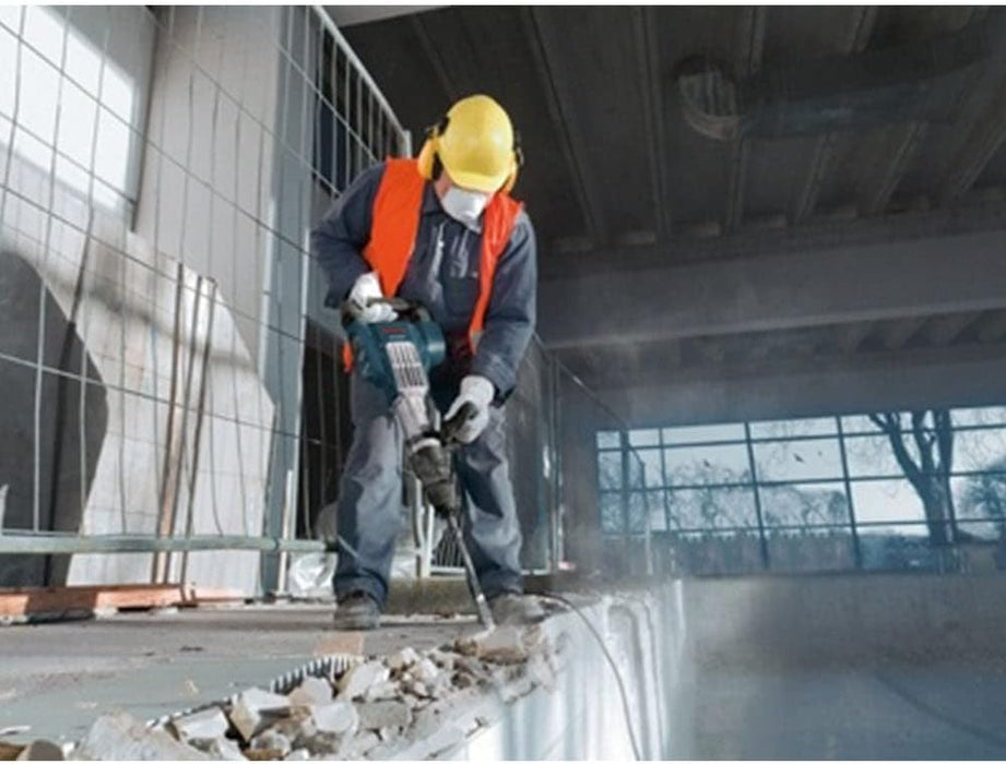 BOSCH DH1020VC Inline 15 Amp SDS-Max Demolition Hammer with Vibration Control
