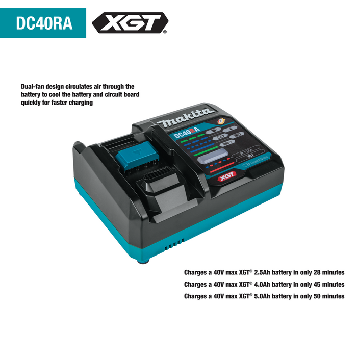 Makita (GBU01M1) 40V Max XGT Blower Kit