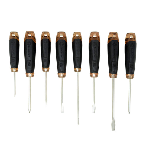 Southwire SDSET8US USA 8 Piece Screwdriver Set: 3", 4" and 6" Shank
