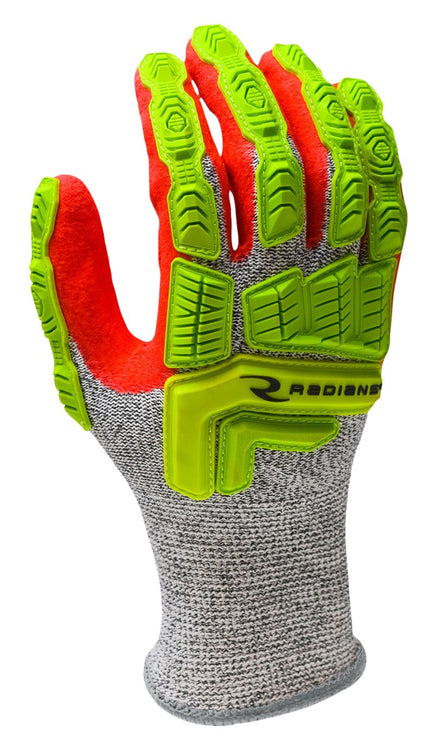 Radians RWG603 Cut Protection Sandy Foam Nitrile Coated Glove, Cut Protection Level A5, Large (Pack of 1)