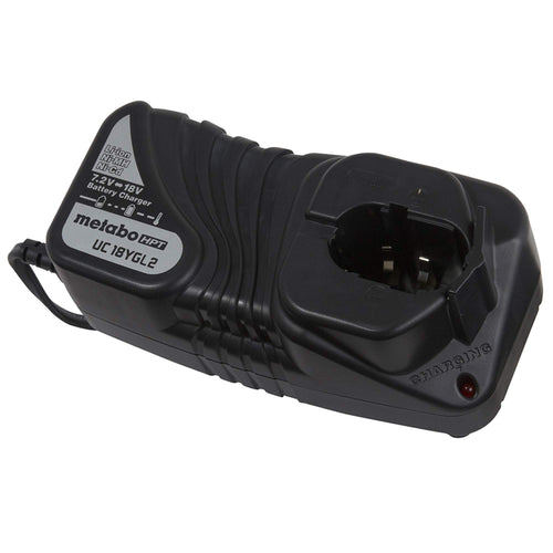 Metabo HPT Universal Battery Charger, 7.2V to 18V, Li-Ion/NiCd/NiMH, Post Style - UC18YGL2M