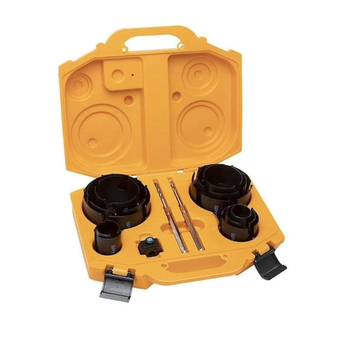 [USED-LIKE NEW] Spyder 600880 14-Piece Carbide Tipped Deep Cut Hole Saw Kit