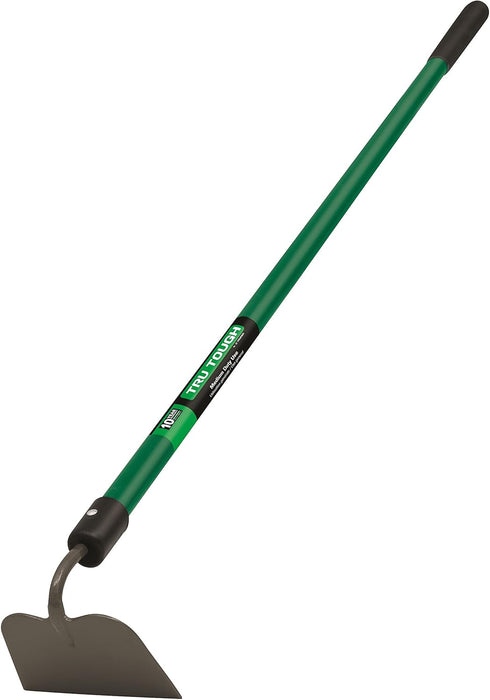 Truper 32405 Tru Tough Forged Garden Hoe, 6-Inch Head, Fiberglass Handle, 10-Inch Grip, 60-Inch