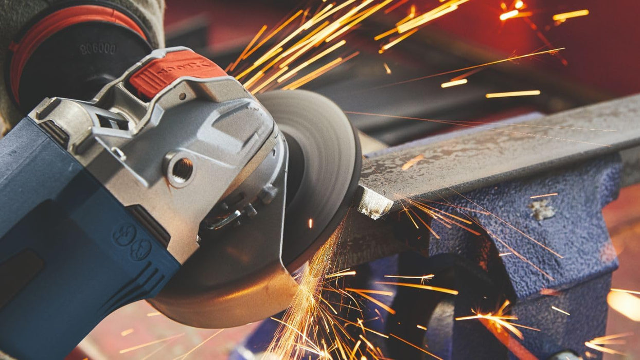 BOSCH GWX18V-13PN PROFACTOR 18V X-LOCK 5 � 6 In. Angle Grinder with Paddle Switch, Tool-free Disc Swap (Bare Tool)
