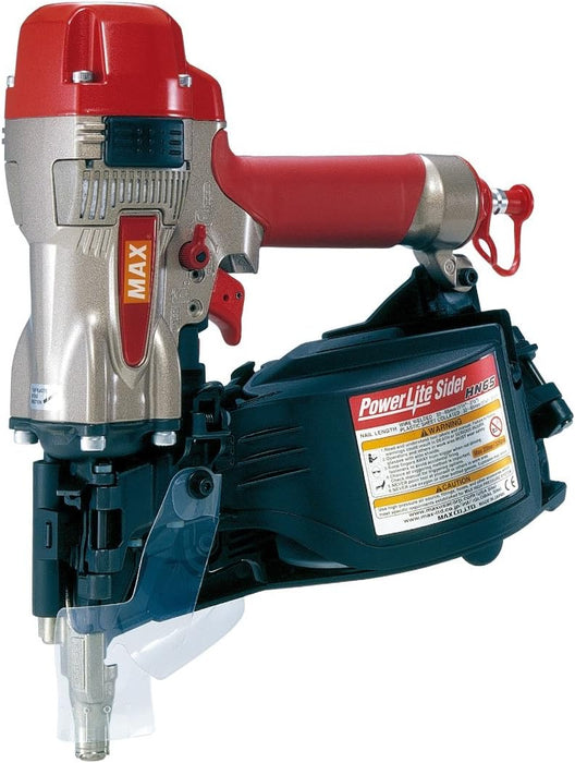 MAX HN65S PowerLite High Pressure Decking, Sheathing & Siding Coil Nailer up to 2-1/2"