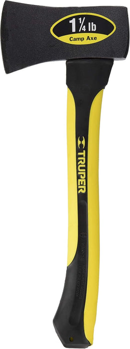 Truper 30515 1-1/2-Pound Camp Axe, Fiberglass Handle, 14-Inch