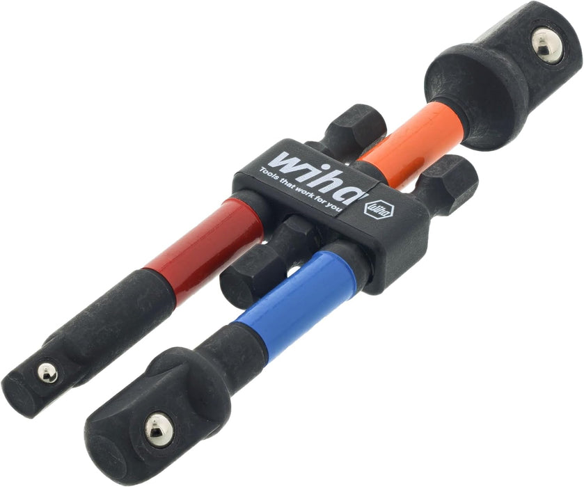 Wiha 70488 3 Piece Color Coded Socket Adapters