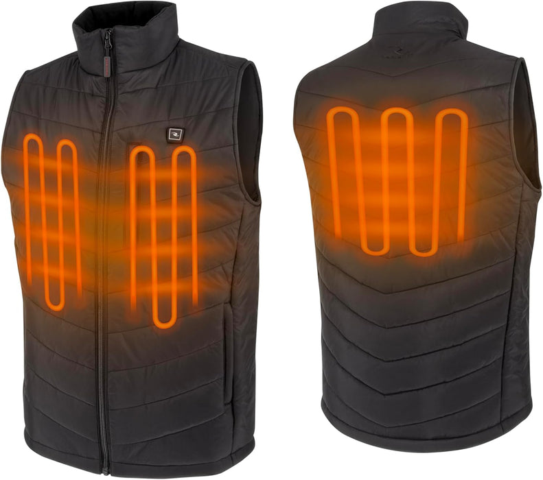 Radians (RHG-V200B-S) Men's Heated Apparel - Vest, Black, Small