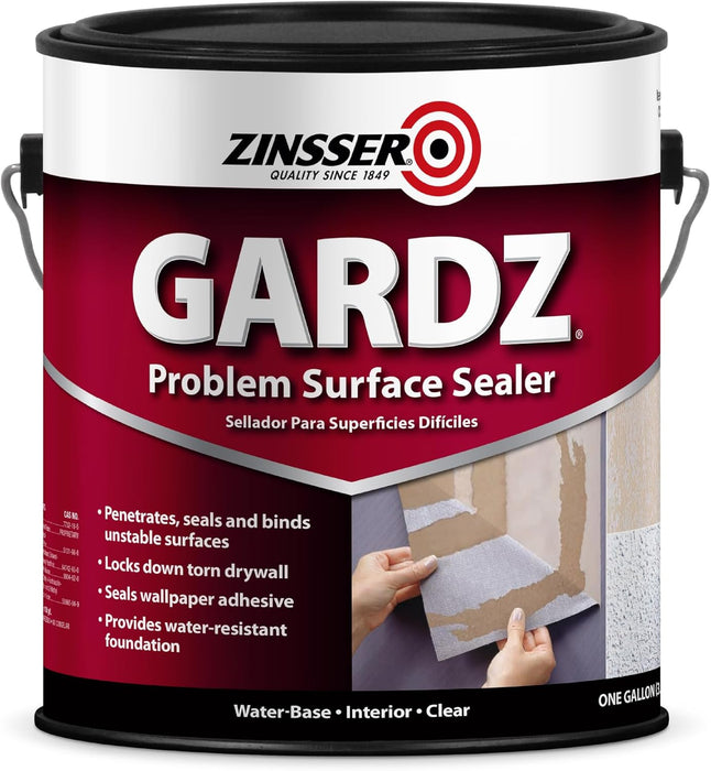 Zinsser 02301-4PK Problem Surface Sealer, Gallon, Clear, 4 Pack