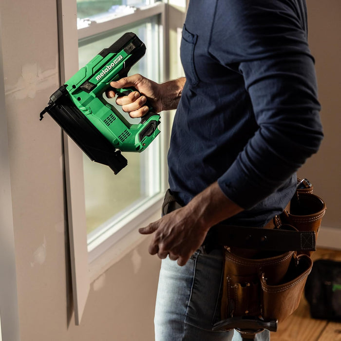 Metabo HPT 18V MultiVolt 18-Ga Compact Cordless Brad Nailer Kit, Includes 1-18V 2.0 Ah Battery, NT1850DG