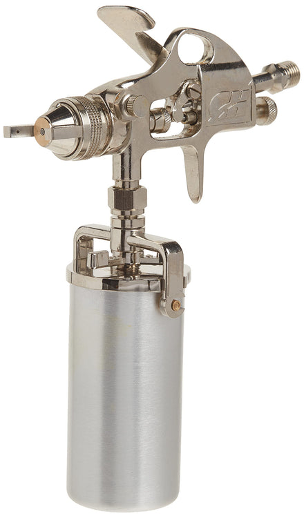 Detail Paint Sprayer Gun - Pattern and Fluid Control Handheld Sprayer w/ 8-ounce Anti-Drip Canister (Campbell Hausfeld DH550000AV) Detail Paint Spray Gun
