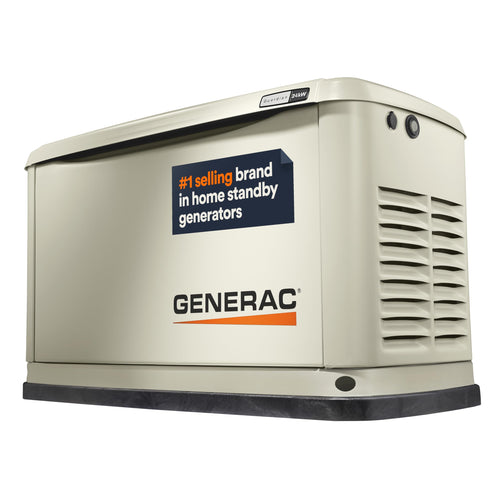 Generac 7209 Guardian 24kW Home Standby Generator – Aluminum Enclosure, Wi-Fi Enabled, G-Force Engine, Whole House Backup