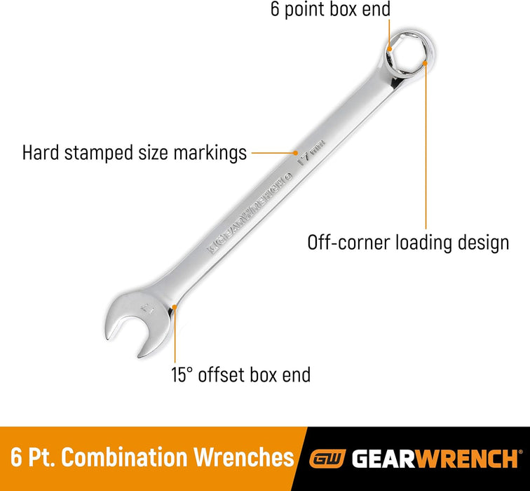 GEARWRENCH Combination Wrench 13/16" 6 Point - 81778, Black