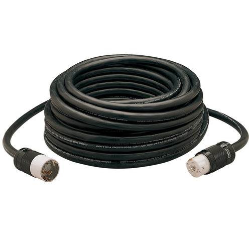 Southwire Extra Duty Outdoor Extension Cord, 100Ft, 8 Gauge, 50 AMP, Twist-to-Lock, Generator Cord, SEOW, Black, 19190008 100 ft Extension Cord