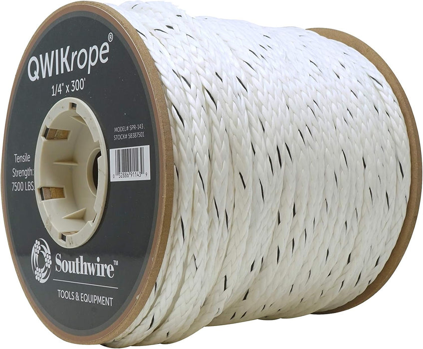 Southwire SIMROPE, SPR-143 1/4' X 300' PULLNG Rope