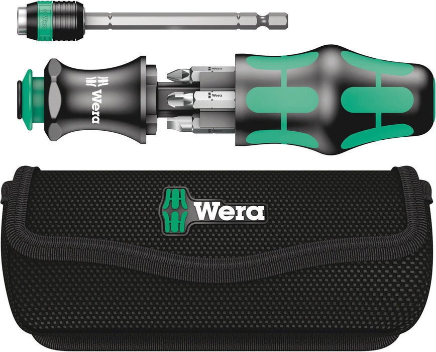 Wera Tools (5051024001) Kraftform Kompakt 25 Replacement Type Driver Bit Set, Pouch Set