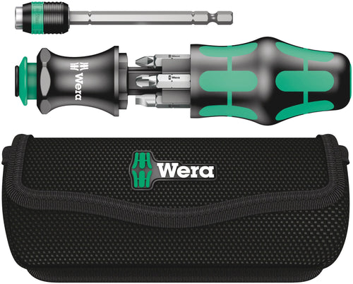 Wera Tools (5051024001) Kraftform Kompakt 25 Replacement Type Driver Bit Set, Pouch Set