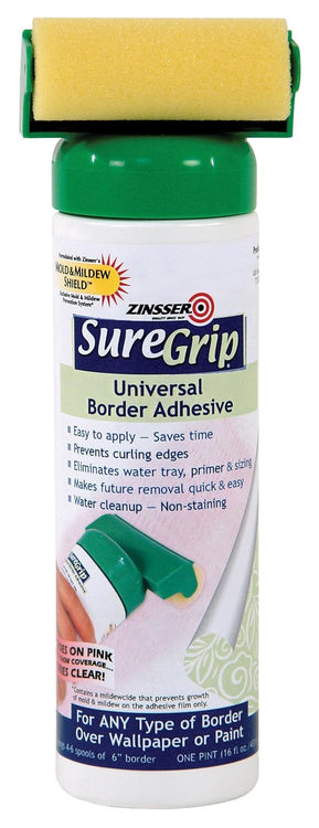 Rust-Oleum Zinsser SureGrip Universal Border Adhesive, 16 oz