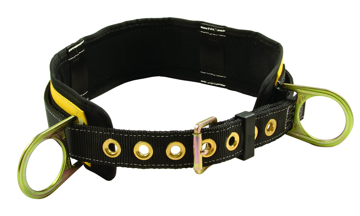 [USED] FallTech 7056L Padded Positioning Body Belt with 2 D-Rings, Large