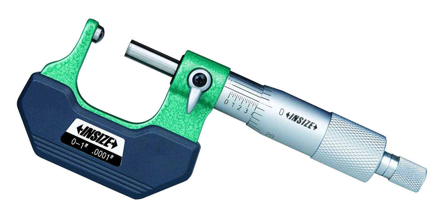 INSIZE 3260-3S Spherical Anvil Tube Micrometer, Type B, 2"-3", Graduation 0.0001"