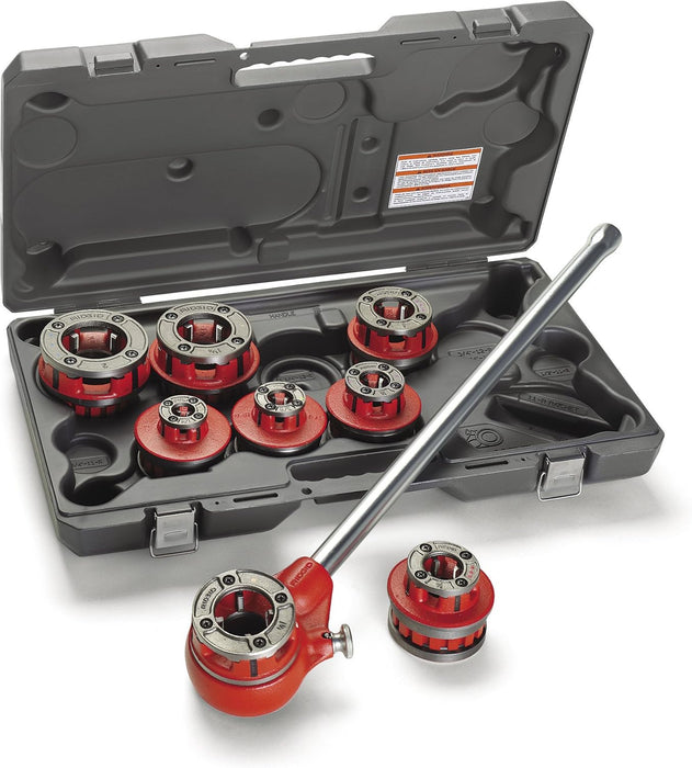 RIDGID 36475 Model 12-R Exposed Ratchet Pipe Threader Set with Carrying Case Small