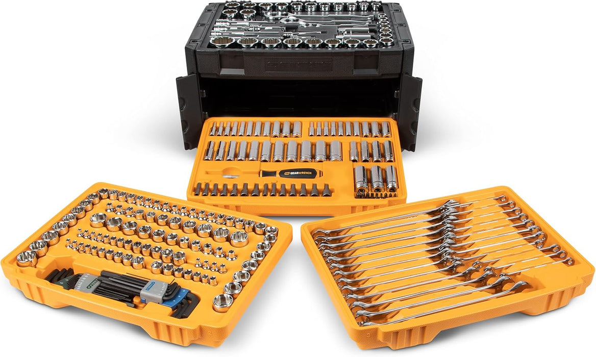 GEARWRENCH 239 Pc. BMC Mechanics Tool Set 1/4, 3/8, 1/2 - 80942