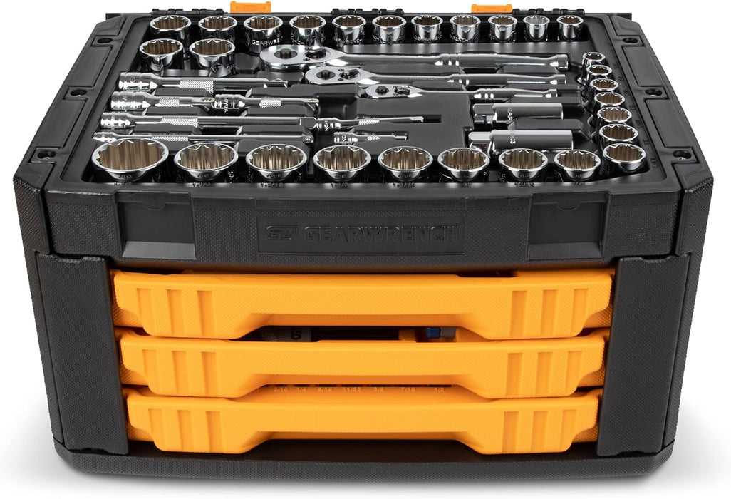 GEARWRENCH 239 Pc. BMC Mechanics Tool Set 1/4, 3/8, 1/2 - 80942