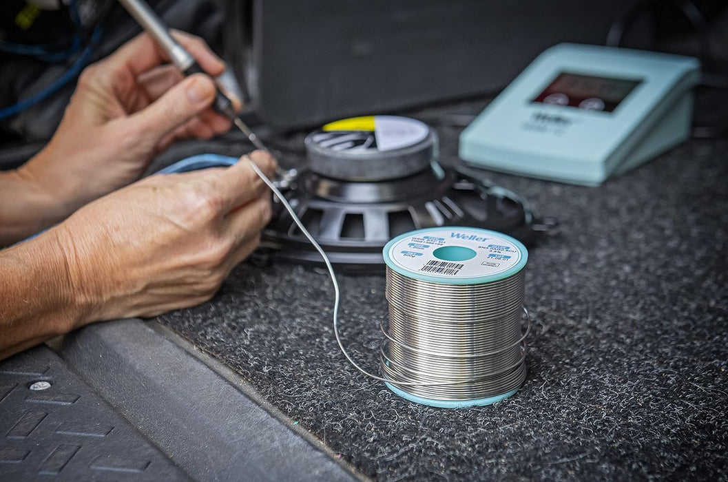 Weller WSW SAC L0 Lead-Free Solder Wire, 1.0 mm / 0.039 in Diameter, 250 g / 8.818 oz Weight, Sn96.5Ag3.0Cu0.5 Alloy, 3.5% Flux content - T0051388899