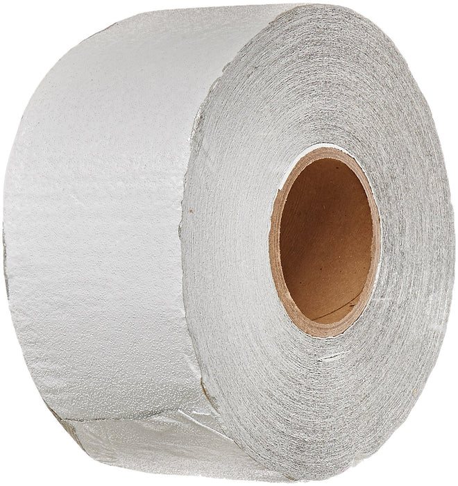 Mutual Industries 17792 Construction Grade Foil Backed Pavement Marking Adhesive Tape, 100 yds Length x 4" Width, White