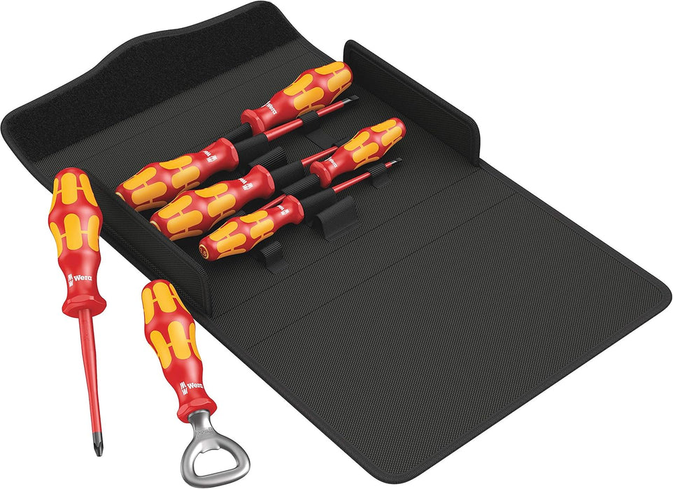 Wera Tools (05136022001) Kraftform 100 IS/7 Set 2 Screwdriver Set Plus Series 100, 7PCS